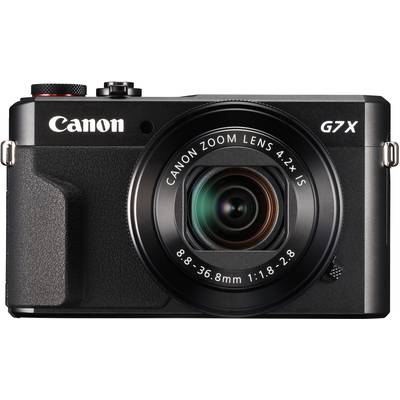 Canon PowerShot G7X Mark II Digitalkamera 20.9 Megapixel Opt. Zoom: 4.2 x Schwarz  Full HD Video, Klappbares Display, To