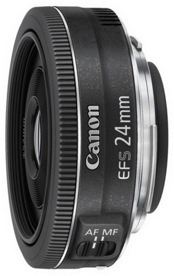 Canon Digitalkamera Objektiv - EF-S 24mm 2.8 STM