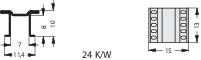 Fischer Elektronik 10035055 FK 251 10 LF PAK Kühlkörper 24 K/W (L x B x H) 13 x 15 x 10 mm DPAK, LF-PAK-1