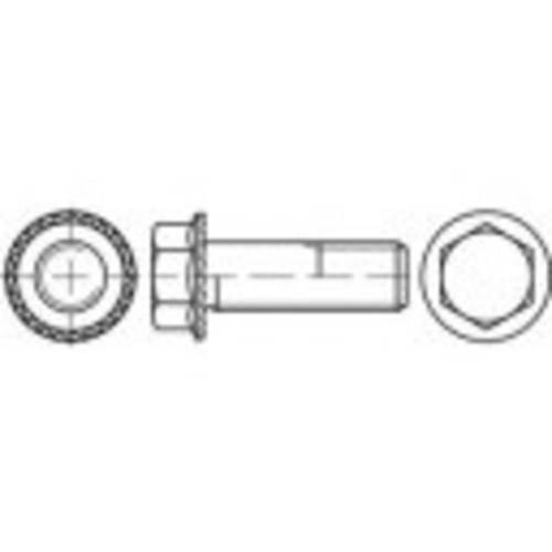 TOOLCRAFT TO-5444640 Sperrzahnschrauben M16 25 mm Außensechskant 88933 50 St.