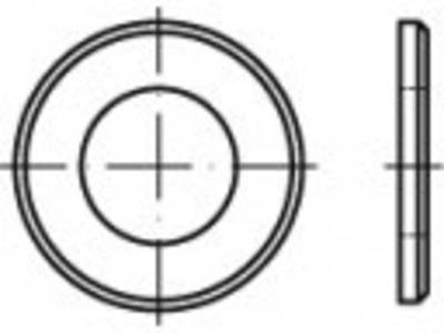 25 Unterlegscheiben DIN 125 Messing M 5,3 mm M5