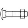 TOOLCRAFT TO-5448258 Flachrundschraube M5 50 mm Vierkant DIN 603 Messing 100 St.