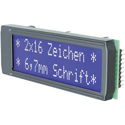 Image of DISPLAY VISIONS LCD-Display Weiß Blau (B x H x T) 75 x 26.8 x 10.8 mm EADIP162-DN3LW
