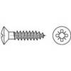 TOOLCRAFT TO-5455017 Spanplattenschraube 4 mm 20 mm Kreuzschlitz Pozidriv 88095 Messing 1000 St.