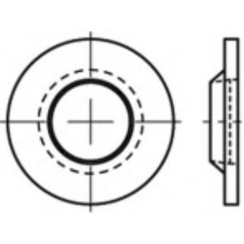 Unverlierbarkeitsscheiben 88152 100 St. TOOLCRAFT TO-5455038