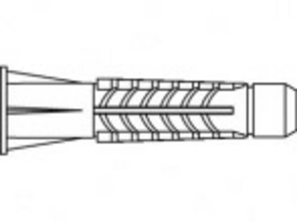 TOOLCRAFT TO-5455080 Dübel 49 mm 100 St.