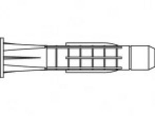 TOOLCRAFT TO-5455110 Dübel 32 mm 100 St.