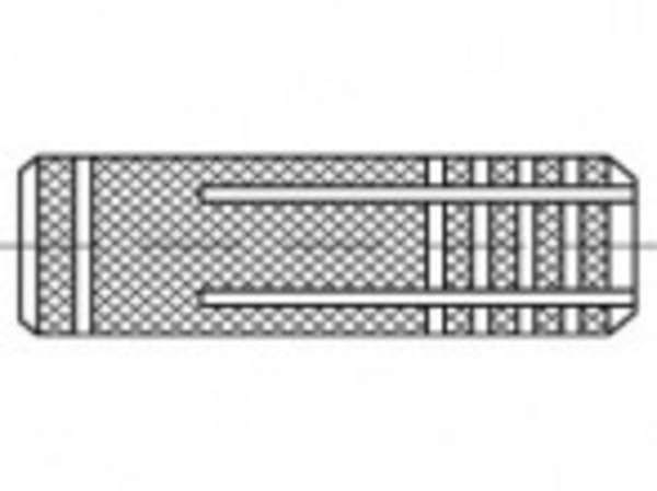 TOOLCRAFT TO-5455506 Spreizdübel 25 St.