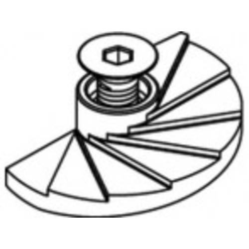 Alstertaler Schrauben & Präzisionsteile Floor-Fast Edelstahl 820199400120000 1 St.