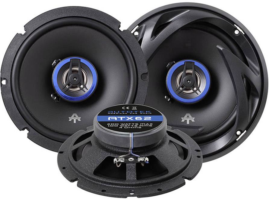 Autotek ATX 62 2-Wege Einbau-Lautsprecher 200 W Inhalt: 1 St.