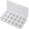 E-107 Sortimentskasten (L x B x H) 210 x 112 x 30 mm Anzahl Fächer: 18 feste Unterteilung Inhalt 1 St.