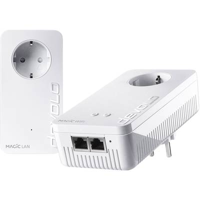 Devolo Magic 2 WiFi Starter Kit Powerline WLAN Starter Kit 8383 EU Powerline, WLAN 2400 MBit/s