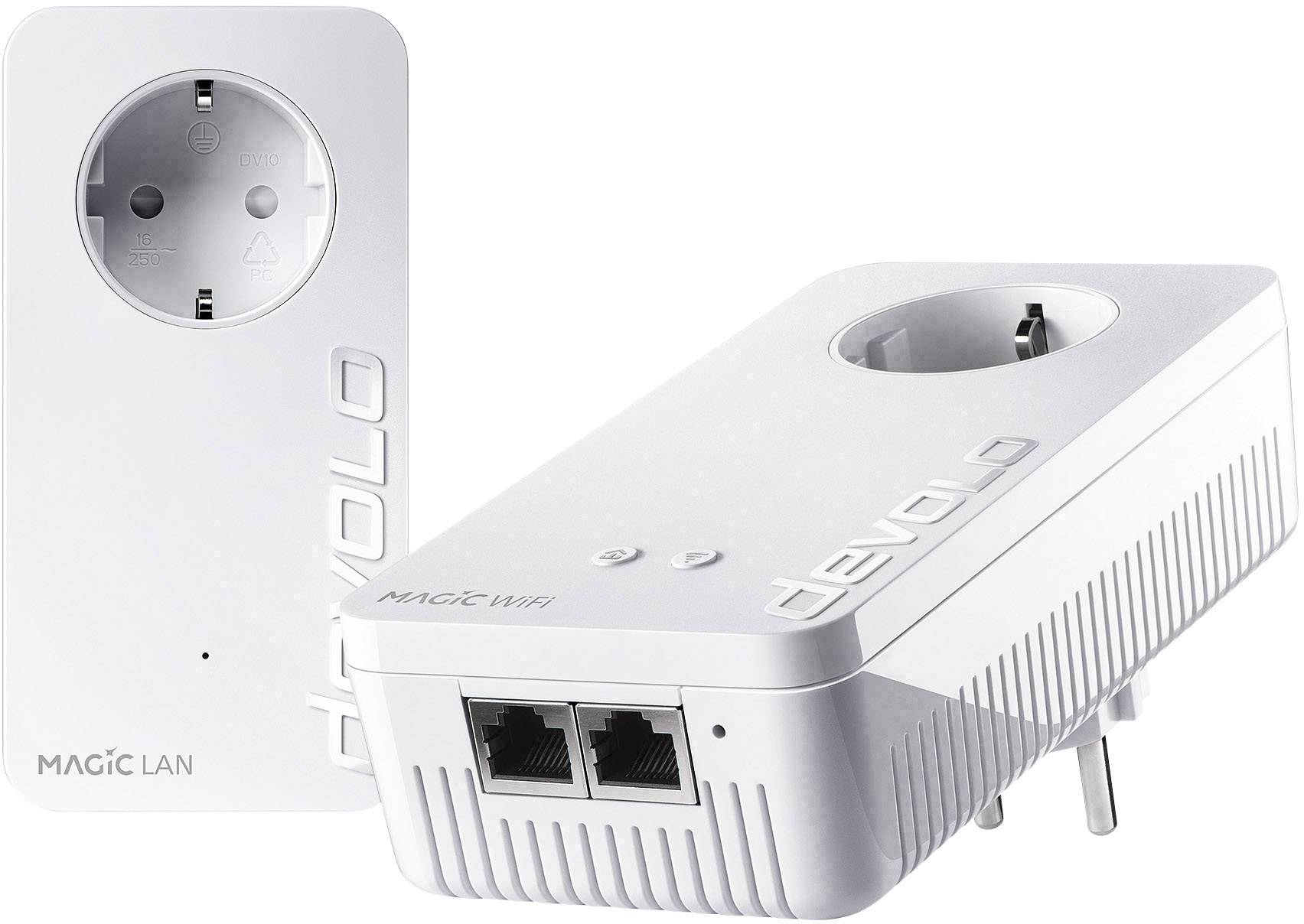 DEVOLO Magic 1 WiFi 2-1-2 DE/AT Powerline WLAN Starter Kit 1.2 Gbit/s