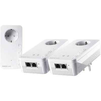Devolo Magic 2 WiFi Multiroom Kit Powerline WLAN Network Kit 8391 EU Powerline, WLAN 2400 MBit/s