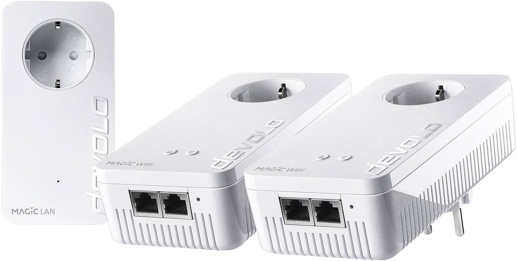DEVOLO Magic 1 WiFi 2-1-3 DE/AT Powerline WLAN Network Kit 1.2 Gbit/s
