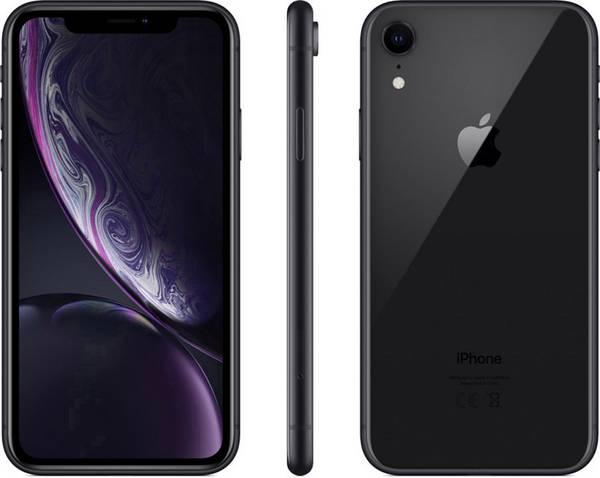 iPhone XR Refurbished (sehr gut) 64 GB 6.1 Zoll (15.5 cm) Schwarz
