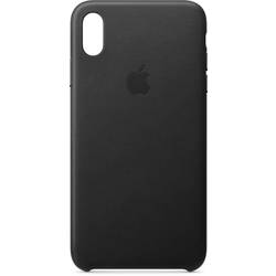 Image of Apple Leder Case Backcover Apple iPhone XS Max Schwarz