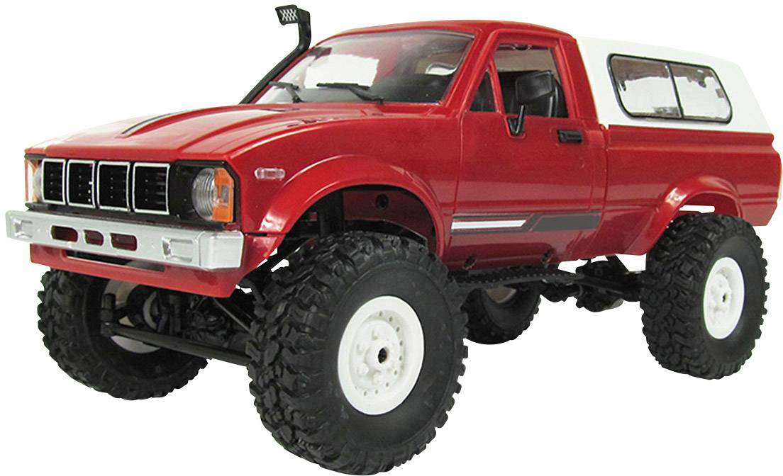 Amewi Offroad-Truck Rot Brushed 1:16 RC Modellauto Elektro Geländewagen Allradantrieb (4WD) RtR-2