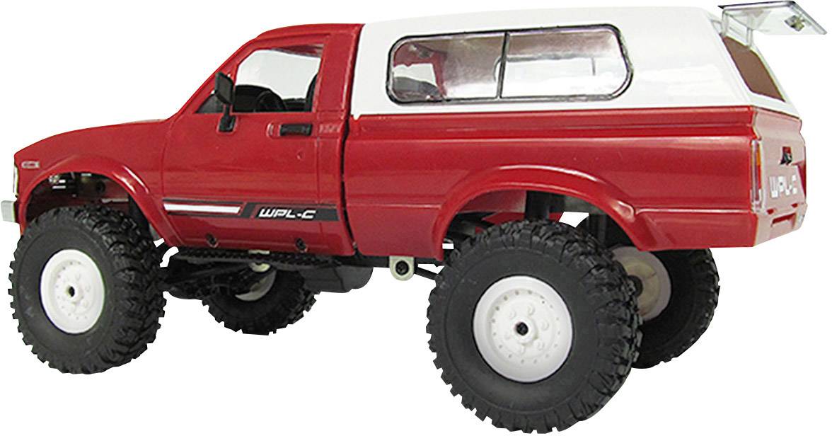 Amewi Offroad-Truck Rot Brushed 1:16 RC Modellauto Elektro Geländewagen Allradantrieb (4WD) RtR-3