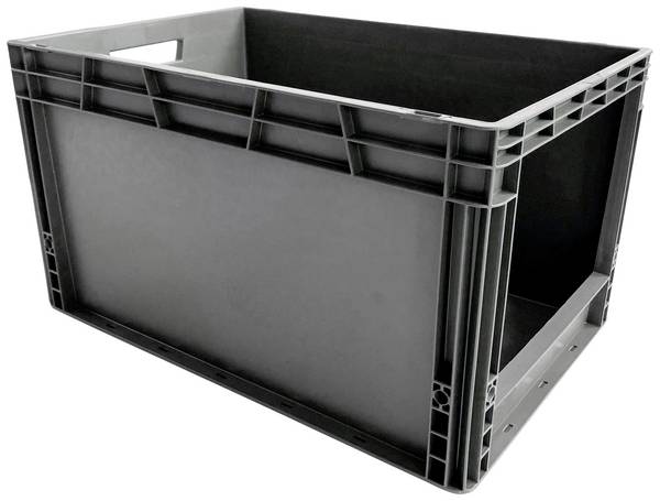 VISO SPK 4632 AV  Sichtlagerkasten   (B x H x T) 400 x 320 x 600 mm Grau 1 St.