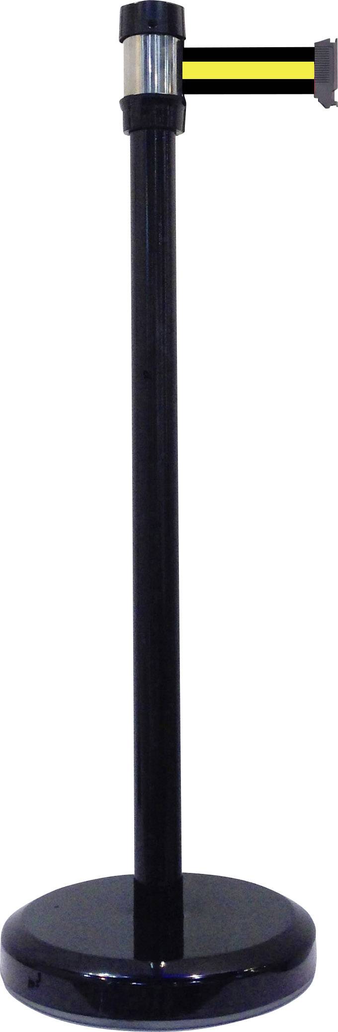VISO RS 2 BK BYB gelb schwarz Gurtabsperrpfosten Steht selbstständig am Boden Gurt-/Ketten-Länge (Details) 2 m