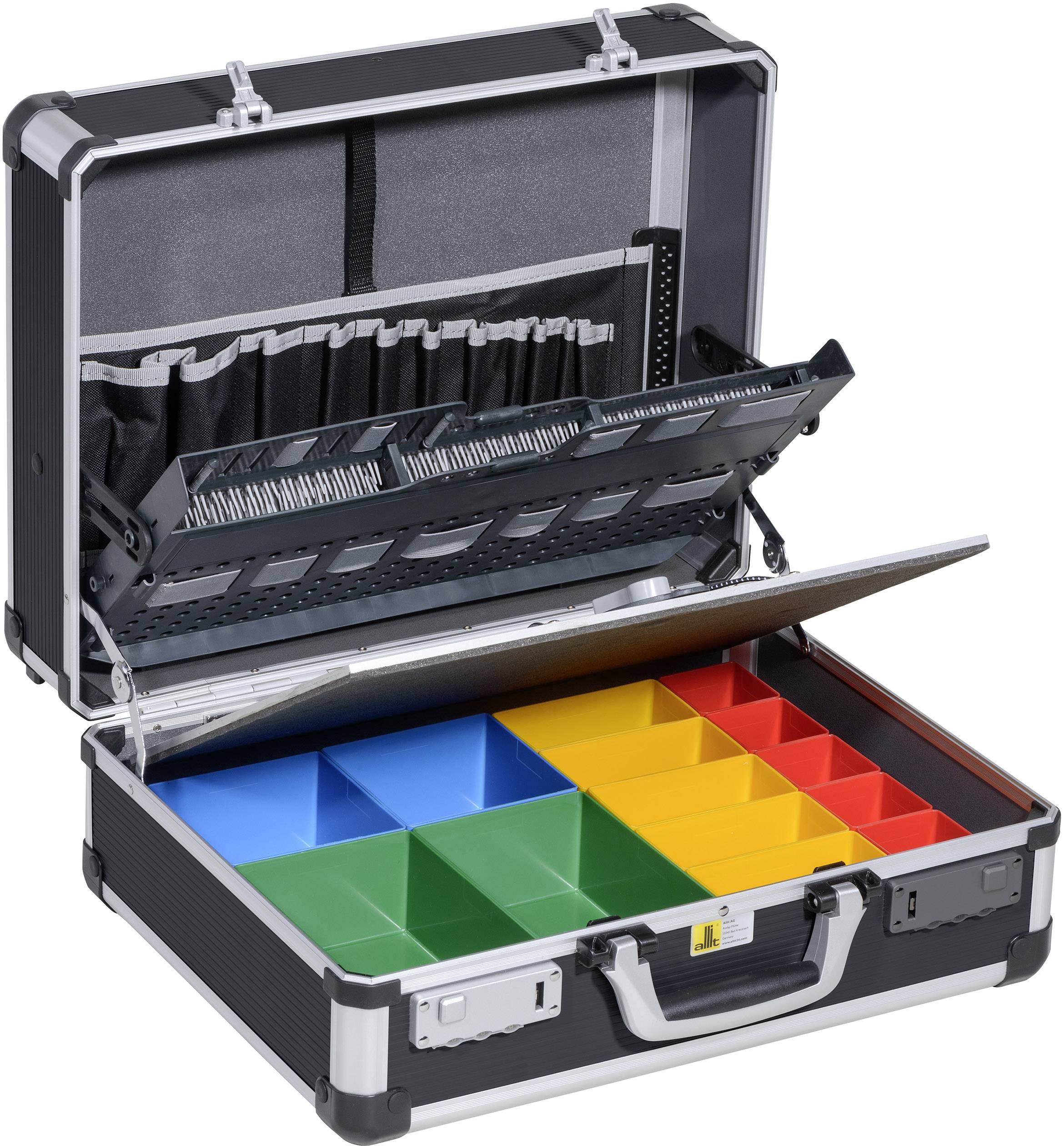 Allit AluPlus Service C44-3 427250 Universal Verktygsväska tom (L x B x H) 445 x 445 x 210 mm
