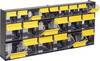 Allit 464445 Klappkasten-Magazin VarioPlus ProFlip 6/6/9 (B x H x T) 600 x 285 x 93 mm Schwarz, Gelb, Transparent 1 St.