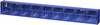 Allit 464450 Klappkasten-Magazin VarioPlus ProFlip 9 (B x H x T) 600 x 77 x 65 mm Blau, Transparent 1 St.