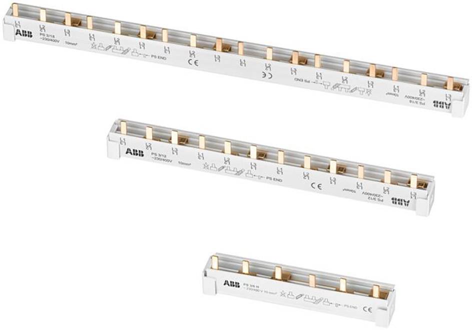 ABB 3-PHASEN-Sammelschiene PS3/60 PS3/60 Pro M Compact 60 Module Z.ablängen