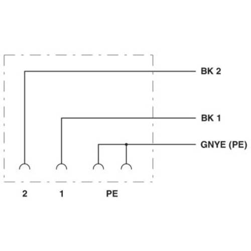 Thumbnail - Ventilstecker mit angespritzter Leitung 1402984 Schwarz SAC-3P- 5,0-PUR/A 1402984 Phoenix Contact Inhalt: 1 St.