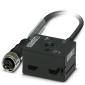 Phoenix Contact 1407574 Sensor-/Aktor-Verteiler und Adapter 2.00 m Polzahl Sensoren: 2 1 St.