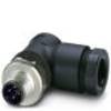 Phoenix Contact 1408990 Sensor-/Aktor-Steckverbinder, unkonfektioniert M12 Stecker, gewinkelt Polzahl Sensoren: 4 1 St. Piece
