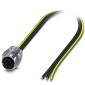 Phoenix Contact 1411654 Sensor-/Aktor-Einbausteckverbinder M12 0.50 m Polzahl Sensoren: 3 1 St. Piece