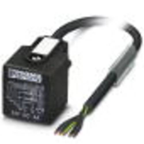 Thumbnail - Ventilstecker mit angespritzter Leitung 1438639 Schwarz SAC-5P- 5,0-PVC/AD-2L 1438639 Phoenix Contact Inhalt: 1 St.