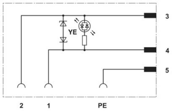 Ventilstecker SAC-3P-MR/BI-1L-Z SCO 1458570 Phoenix Contact Inhalt: 1 St.