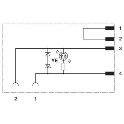 Thumbnail - Ventilstecker SAC-4P-MS/A-1L-Z D SCO 1458583 Phoenix Contact Inhalt: 1 St.