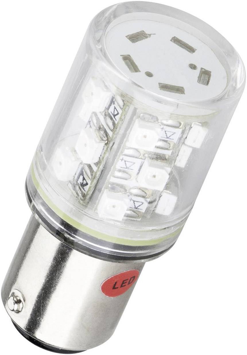 BARTHELME LED-Lampe BA15d Grün 24 V/DC, 24 V/AC 12 lm Barthelme 52160213