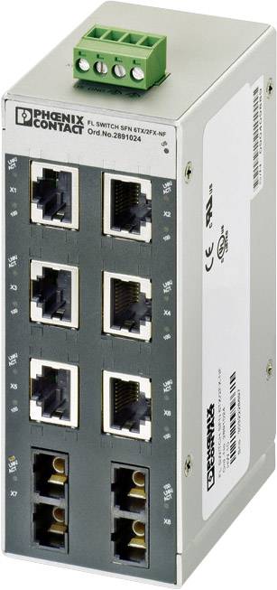2891024 FL Switch SFN 6TX/2FX-NF Industrial Ethernet Switch - Switch - Glasfaser