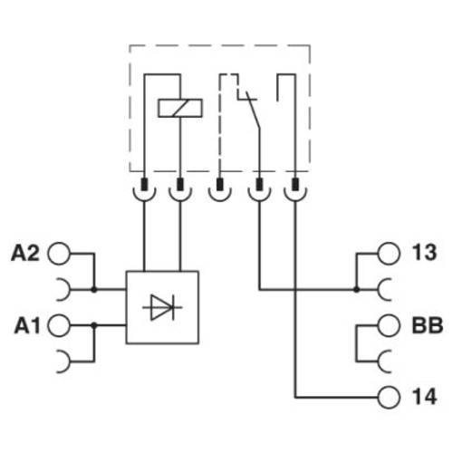 Phoenix Contact PLC-BPT- 24DC/ 1/ACT Relaissockel 10 St.