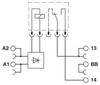 Phoenix Contact PLC-BPT- 24DC/ 1/ACT Relaissockel (L x B x H) 94 x 6.2 x 80 mm 10 St.
