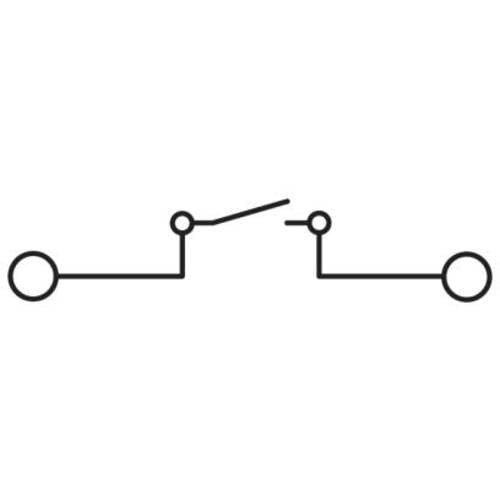 Phoenix Contact 3000563 Messertrennklemme 6.2 mm Schrauben Grau 50 St.