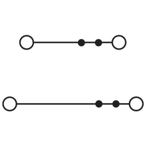 Phoenix Contact 3000610 Doppelstockklemme 6.2 mm Schrauben Grau 50 St.