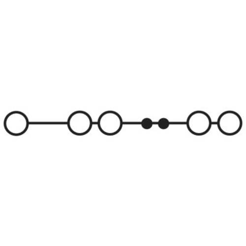 Phoenix Contact 3002371 Potenzialklemme 19.4 mm Schrauben Grau 25 St.