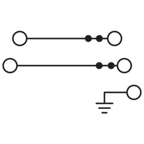 Thumbnail - Phoenix Contact 3002613 Schutzleiterklemme 6.2 mm Push-Lock-Federanschluss Grau 50 St.