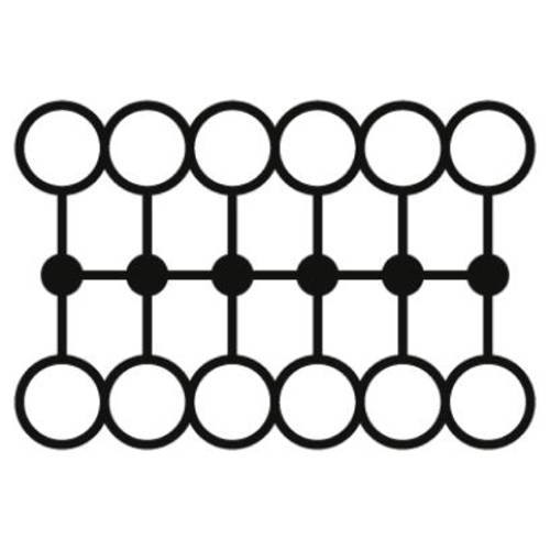 Thumbnail - Phoenix Contact 3002782 Verteilerblock 25.2 mm Zugfeder Schwarz 20 St.