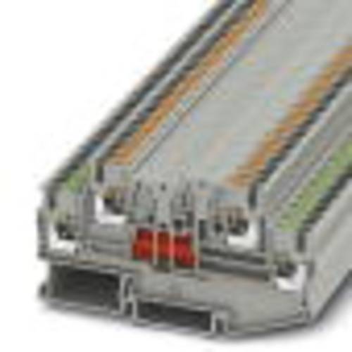 Phoenix Contact 3210267 Durchgangsreihenklemme 5.2 mm Zugfeder Grau 50 St.