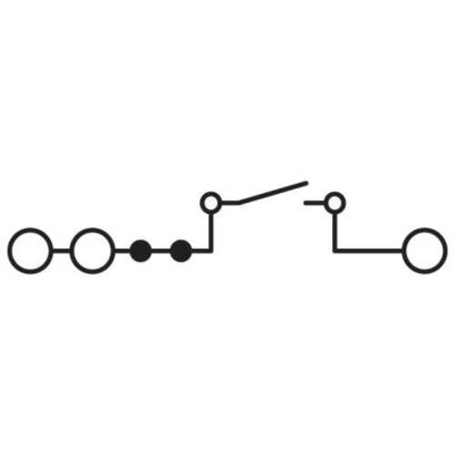 Phoenix Contact 3210311 Messertrennklemme 3.5 mm Push-In-Klemme Grau 50 St.