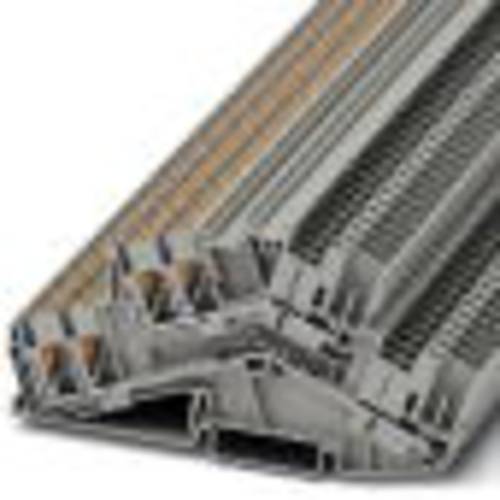 Thumbnail - Phoenix Contact 3210604 Doppelstockklemme 5.2 mm Zugfeder Grau 50 St.