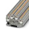 Phoenix Contact 3211480 Bauelementreihenklemme Push-In-Klemme Grau 50 St.