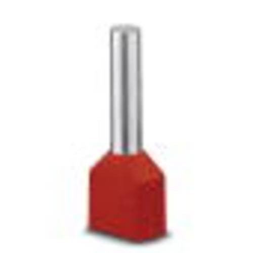 Phoenix Contact 3240679 Zwillings-Aderendhülse 1 mm² Teilisoliert Rot 100 St.